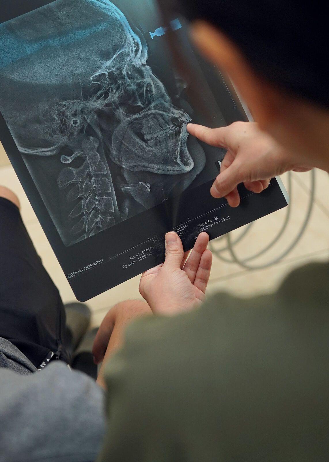 The team at work