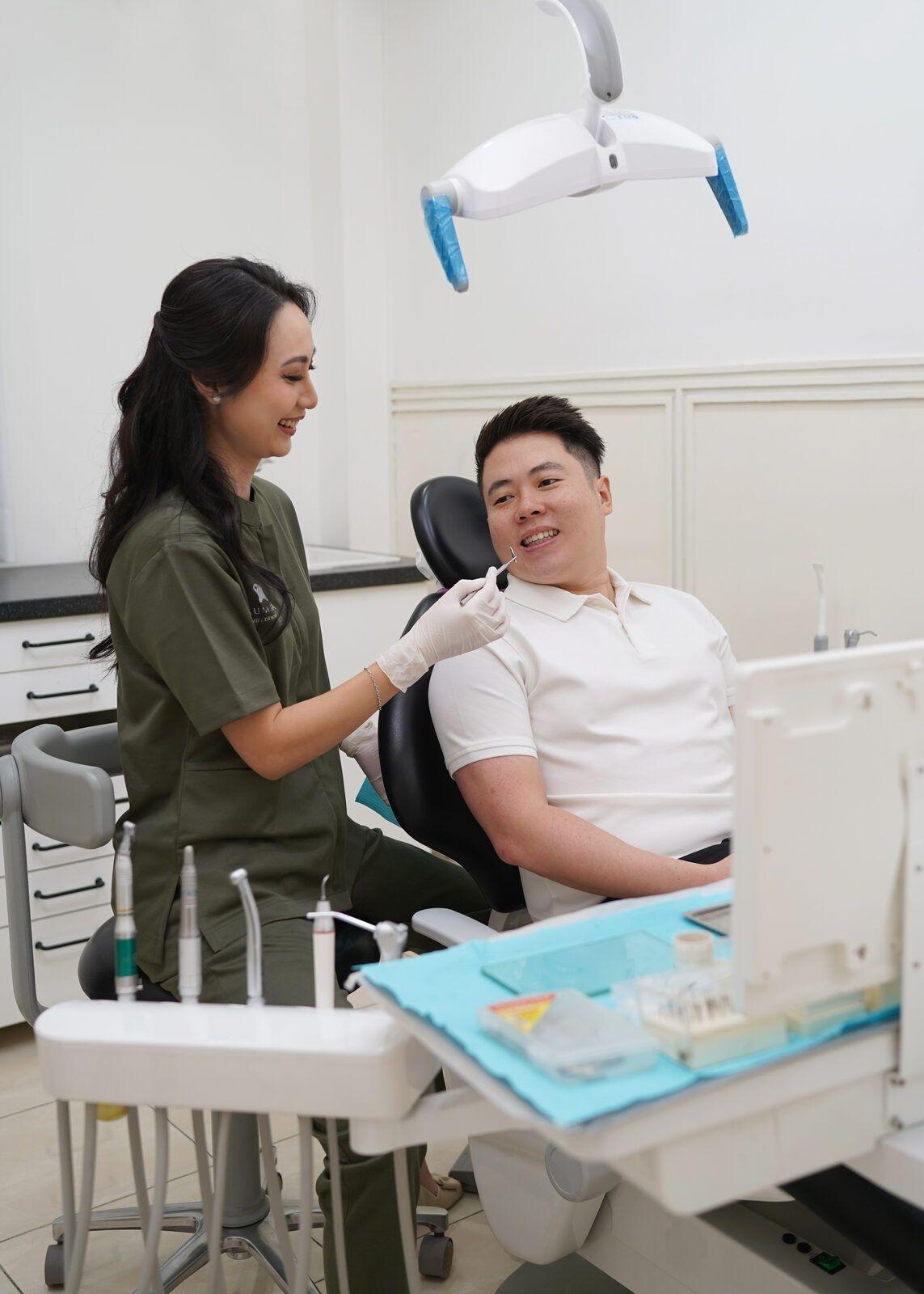 Treatment in progress